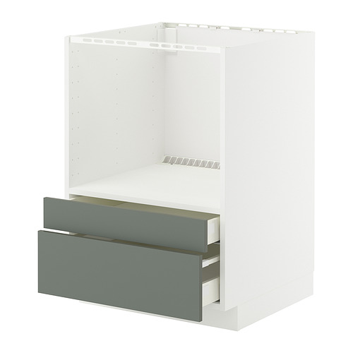 METOD/MAXIMERA põr.kapp kombi mikro.ahjule, sahtl.