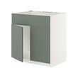 METOD base cabinet f sink w 2 doors/front