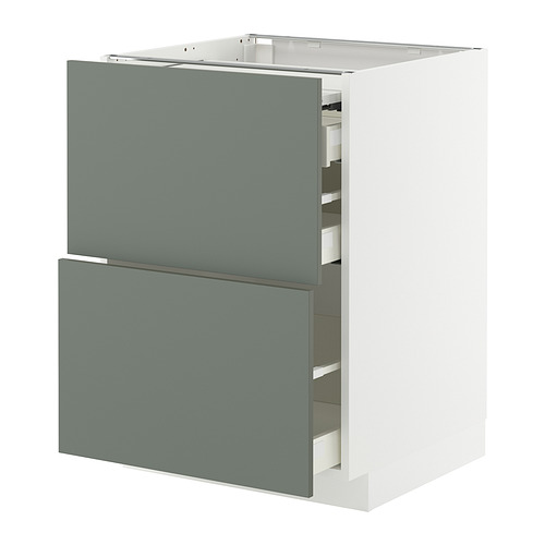 METOD/MAXIMERA põr.kapp väljat. tööpind/3 sahtlit