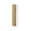 METOD high cabinet w shelves/wire basket