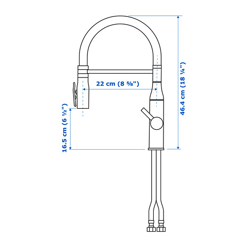 TOLLSJÖN köögisegisti käsipritsiga
