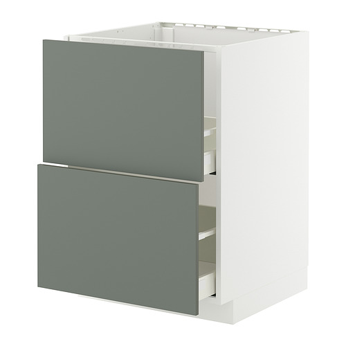 METOD/MAXIMERA base cab f sink+2 fronts/2 drawers