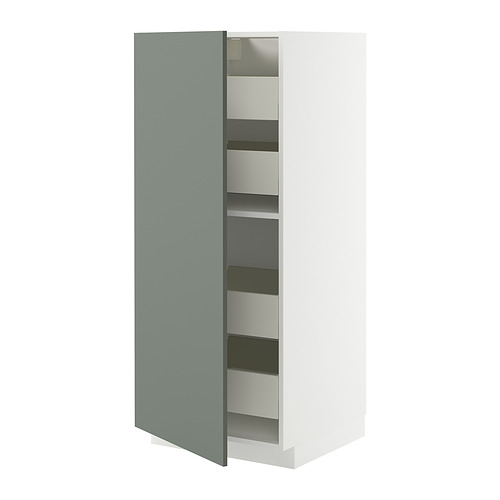 METOD/MAXIMERA sahtlitega kõrge kapp