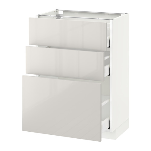 METOD/MAXIMERA напольный шкаф с 3 ящиками