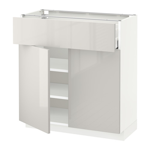 METOD/MAXIMERA base cabinet with drawer/2 doors
