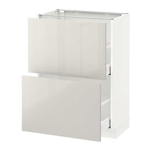 METOD/MAXIMERA base cabinet with 2 drawers