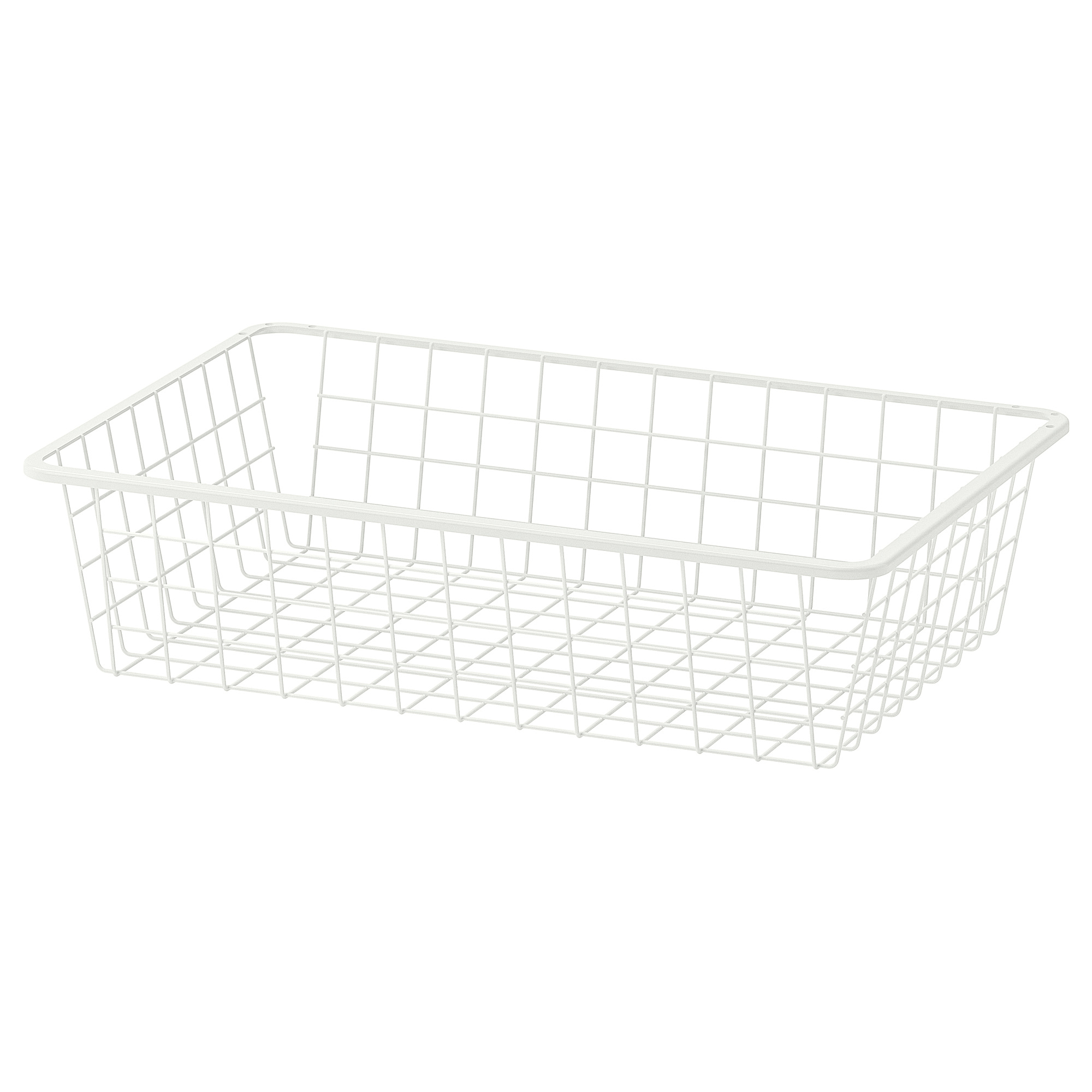 HJÄLPA wire basket white 60x40 cm IKEA Eesti