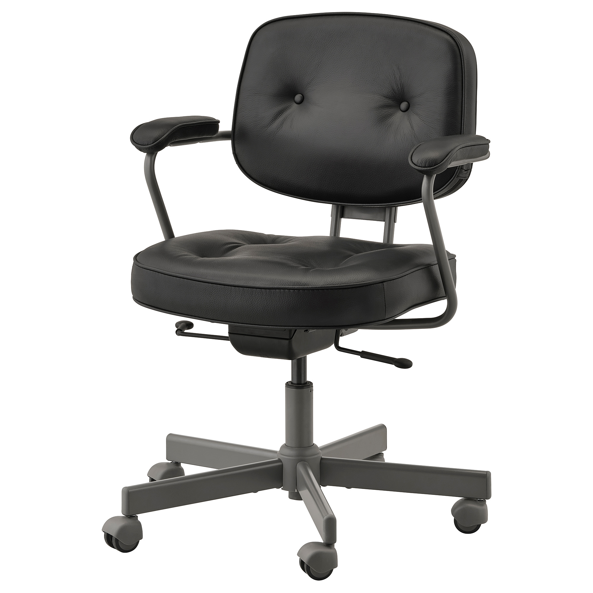 ALEFJÄLL office chair Glose black IKEA Latvija