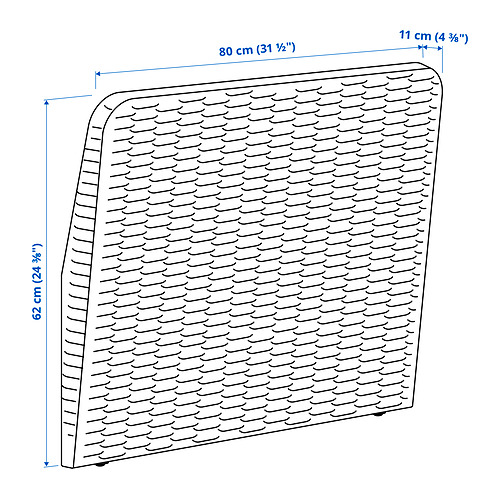 VITTSKÄR, backrest for modular sofa, outdoor