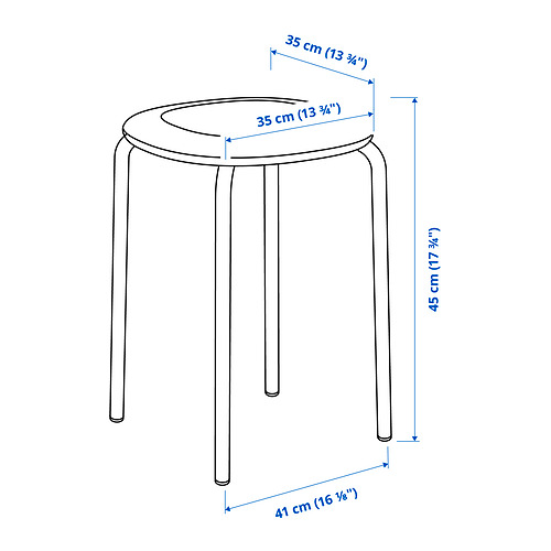 GULTARP stool