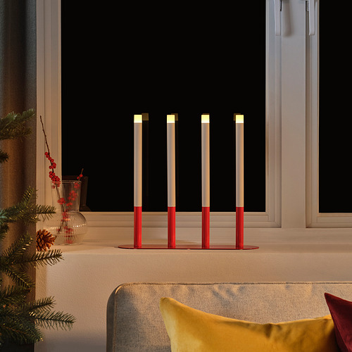 STRÅLA, LED candelabra