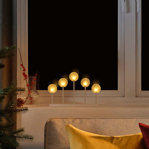 STRÅLA, LED candelabra