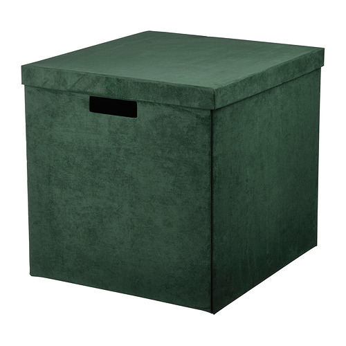 GJÄTTA, storage box with lid