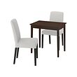 BERGMUND/NÄSINGE table and 2 chairs