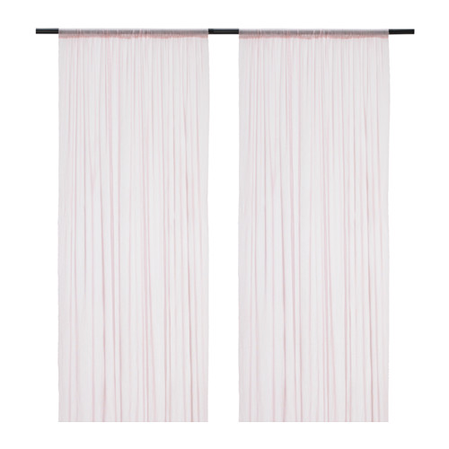 HILDRUN sheer curtains, 1 pair