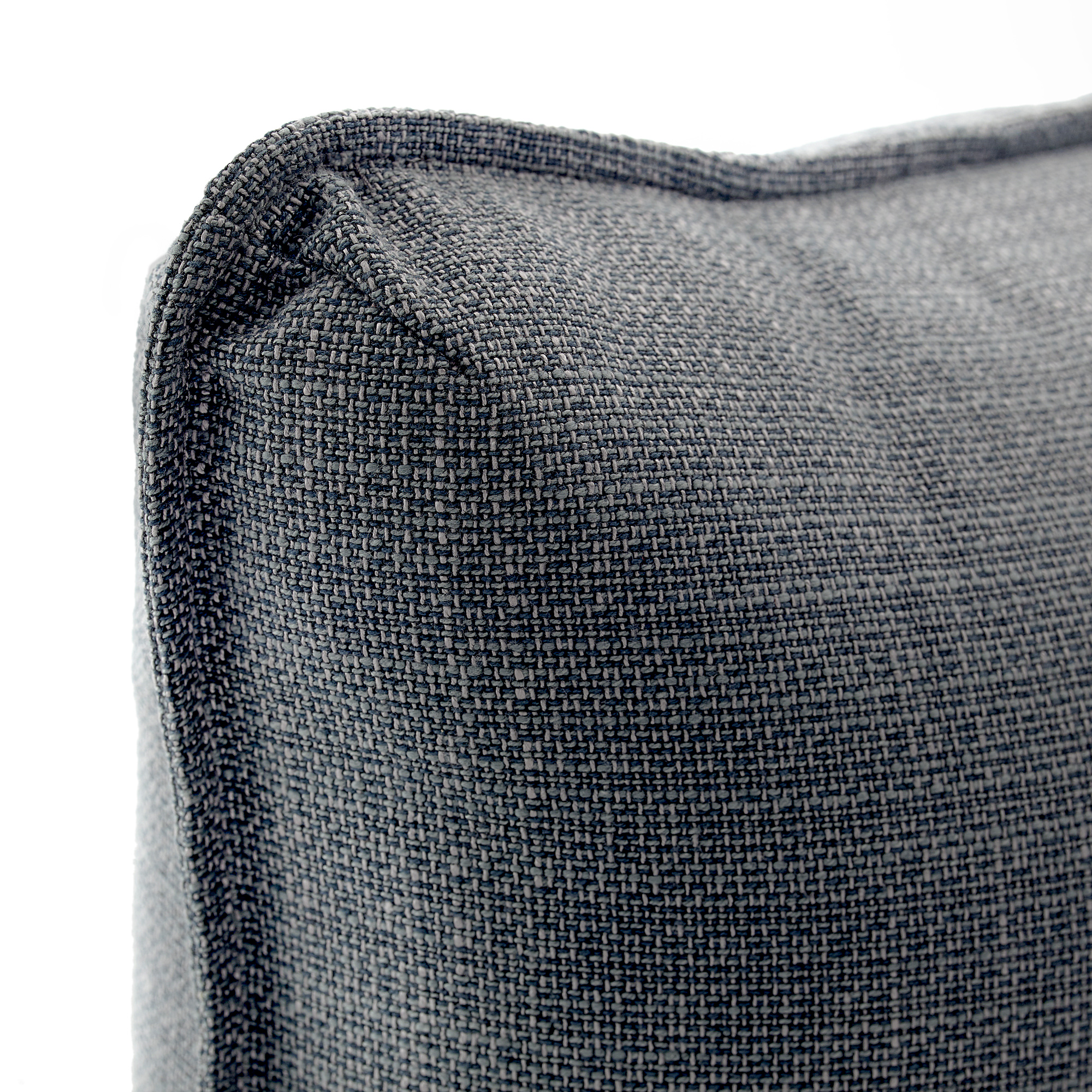 VALLENTUNA cover for back cushion Hillared dark grey 81x46 cm IKEA Eesti