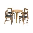 NACKANÄS/NACKANÄS table and 4 chairs