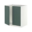 METOD base cabinet for sink + 2 doors