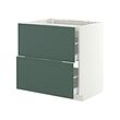 METOD/MAXIMERA base cab f hob/2 fronts/2 drawers
