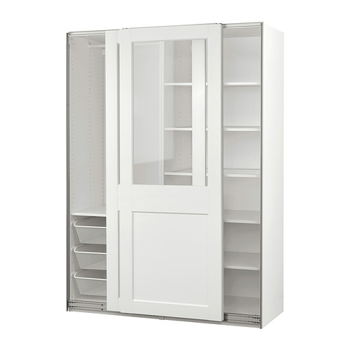 PAX/GRIMO wardrobe combination