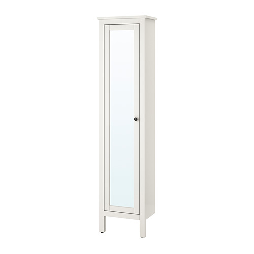 HEMNES высокий шкаф с зеркальной дверцей