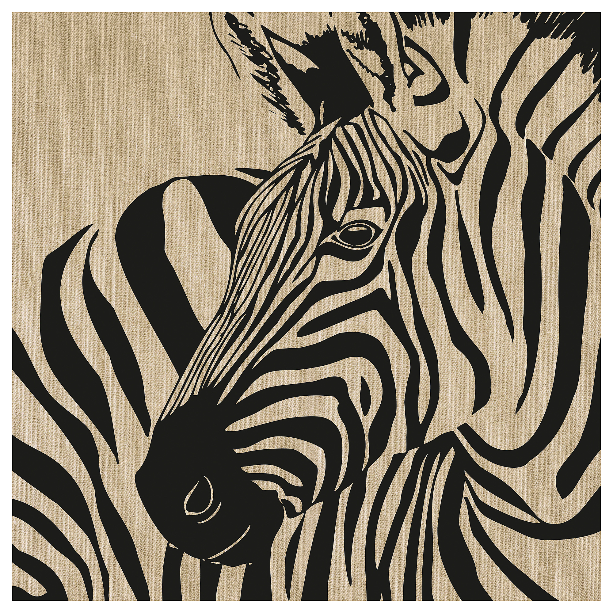 PJÄTTERYD picture rustic zebra | IKEA Eesti