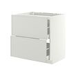 METOD/MAXIMERA base cab f hob/2 fronts/2 drawers
