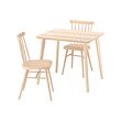 HÖGVED/LISABO table and 2 chairs