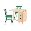 HÖGVED/NORDEN table and 2 chairs