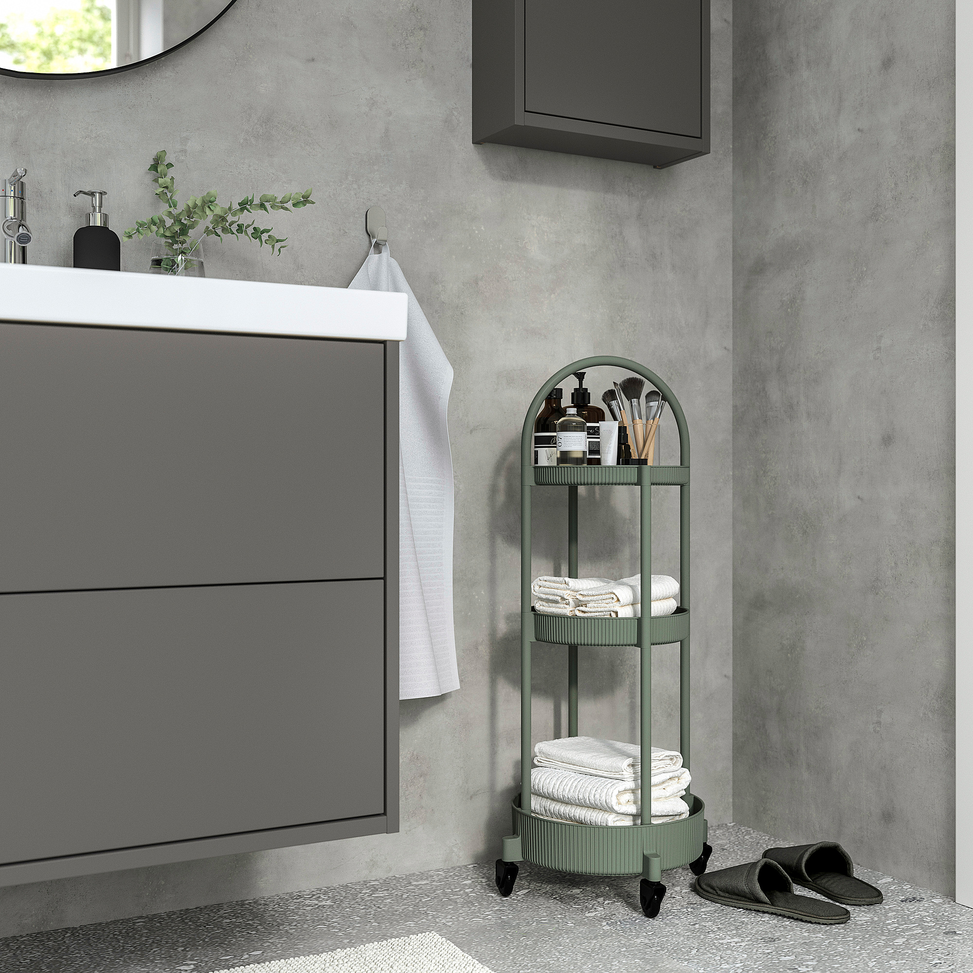 IKEA MÄSTERBY BRUKSVARA wardrobe with sliding doors white | IKEA Lietuva
