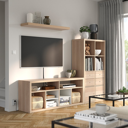 LACK/KALLAX, TV plauktu kombinācija
