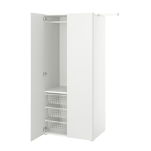 PLATSA гардероб 2-дверный