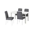 BERGMUND/STRANDTORP table and 4 chairs