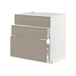 METOD/MAXIMERA base cab f sink+3 fronts/2 drawers