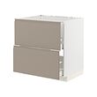 METOD/MAXIMERA base cab f sink+2 fronts/2 drawers
