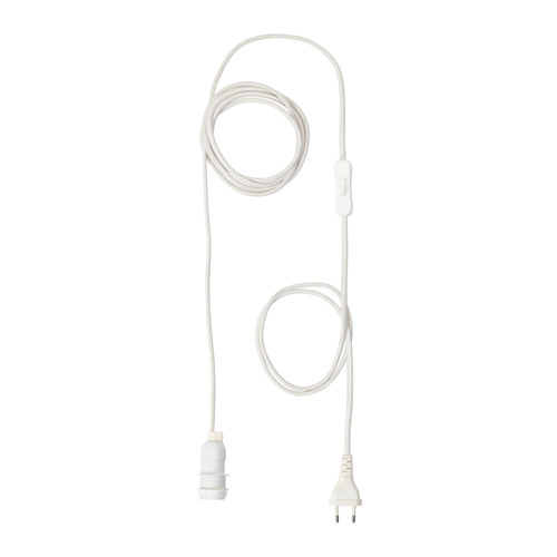 STRÅLA laidas su lemputės lizdu