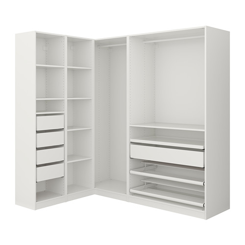 PAX corner wardrobe