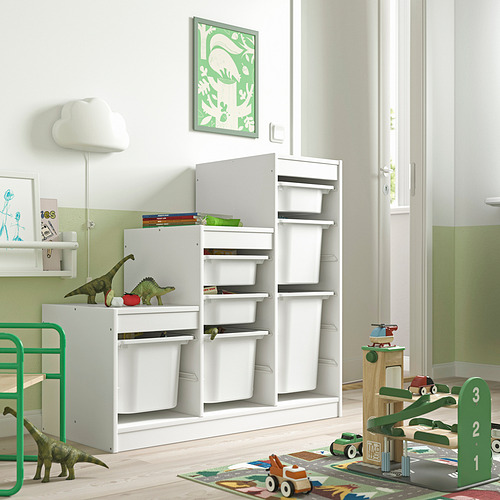 TROFAST, комбинация д/хранения+контейнеры