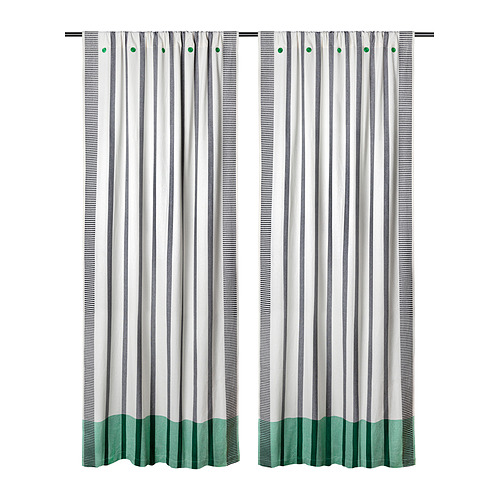 MÄVINN, curtains, 1 pair