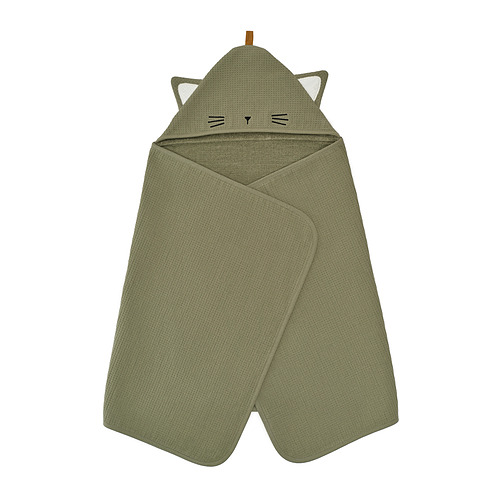 GULDVÄVARE zīdaiņu dvielis ar kapuci