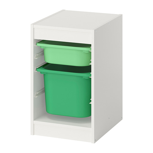 TROFAST, storage combination with boxes