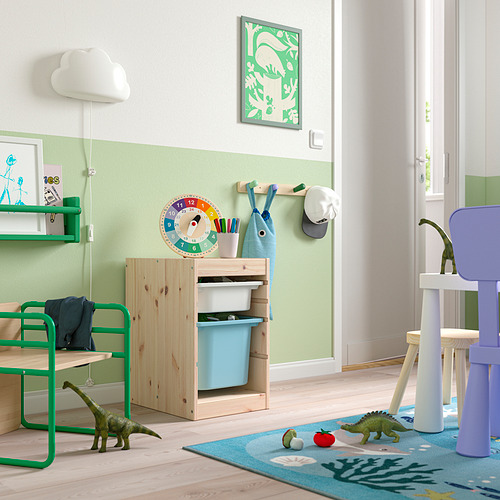 TROFAST, storage combination with boxes