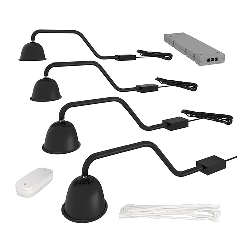 TRÅDFRI/TVÄRDRAG комплект освещения