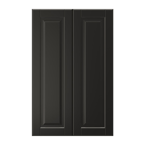 BODBYN, 2-p door f corner base cabinet set