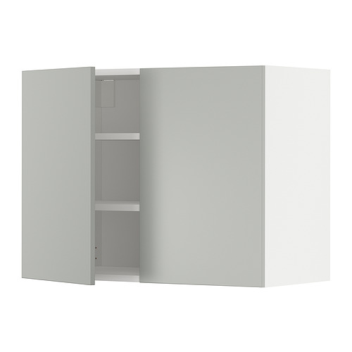 METOD seinakapp riiulite/2 uksega