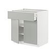 METOD/MAXIMERA base cabinet with drawer/2 doors