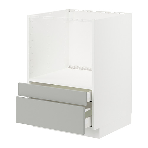 METOD/MAXIMERA põr.kapp kombi mikro.ahjule, sahtl.