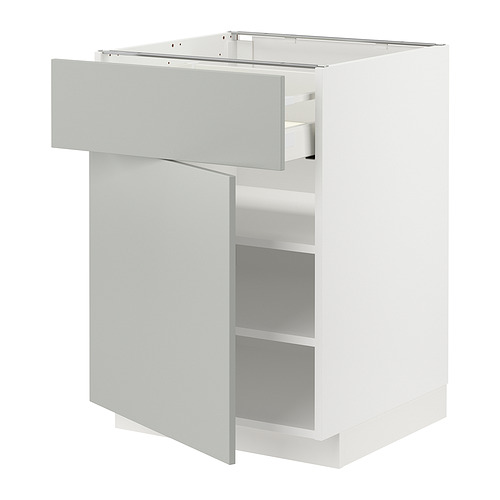 METOD/MAXIMERA põrandakapp sahtli/uksega