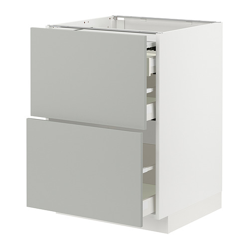 METOD/MAXIMERA põr.kapp väljat. tööpind/3 sahtlit