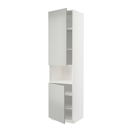 METOD 2 ukse/riiuliga kõrge kapp mikr-ahj